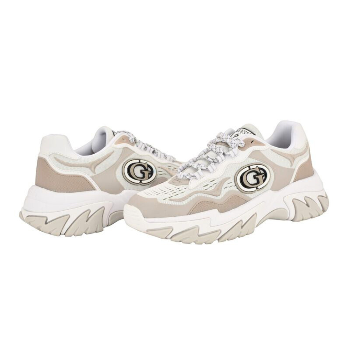 GUESS NENNZO Sneaker women-WHTBEG