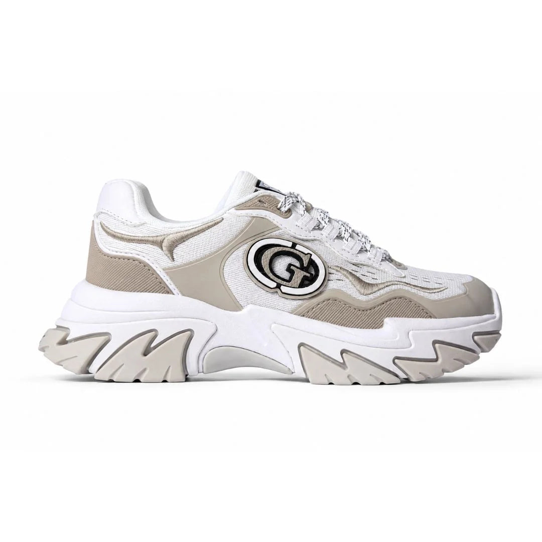 GUESS Nennzo Sneaker women-WHTBEG - White-Beige / 35