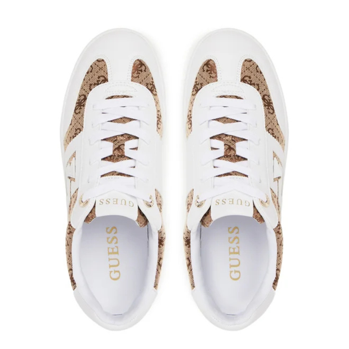 GUESS NOCHEE2 Sneaker women-WHTBRN