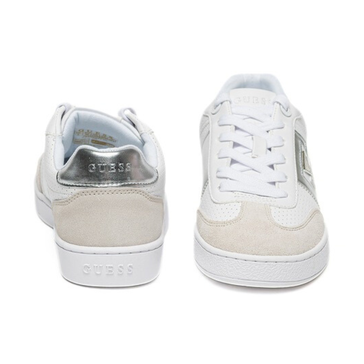 GUESS NOCHEE2 Sneaker women-WHTSLV