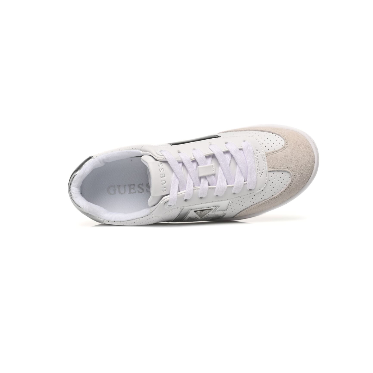 GUESS NOCHEE2 Sneaker women-WHTSLV