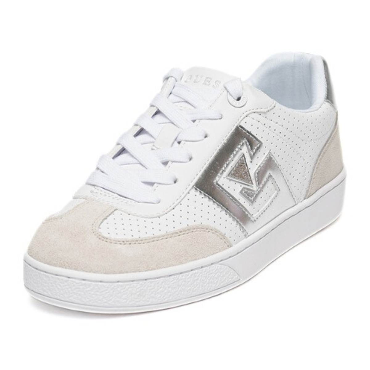 GUESS NOCHEE2 Sneaker women-WHTSLV