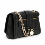 GUESS Noelle Convertible Crossbody Flap Bag Women - BLK - Black