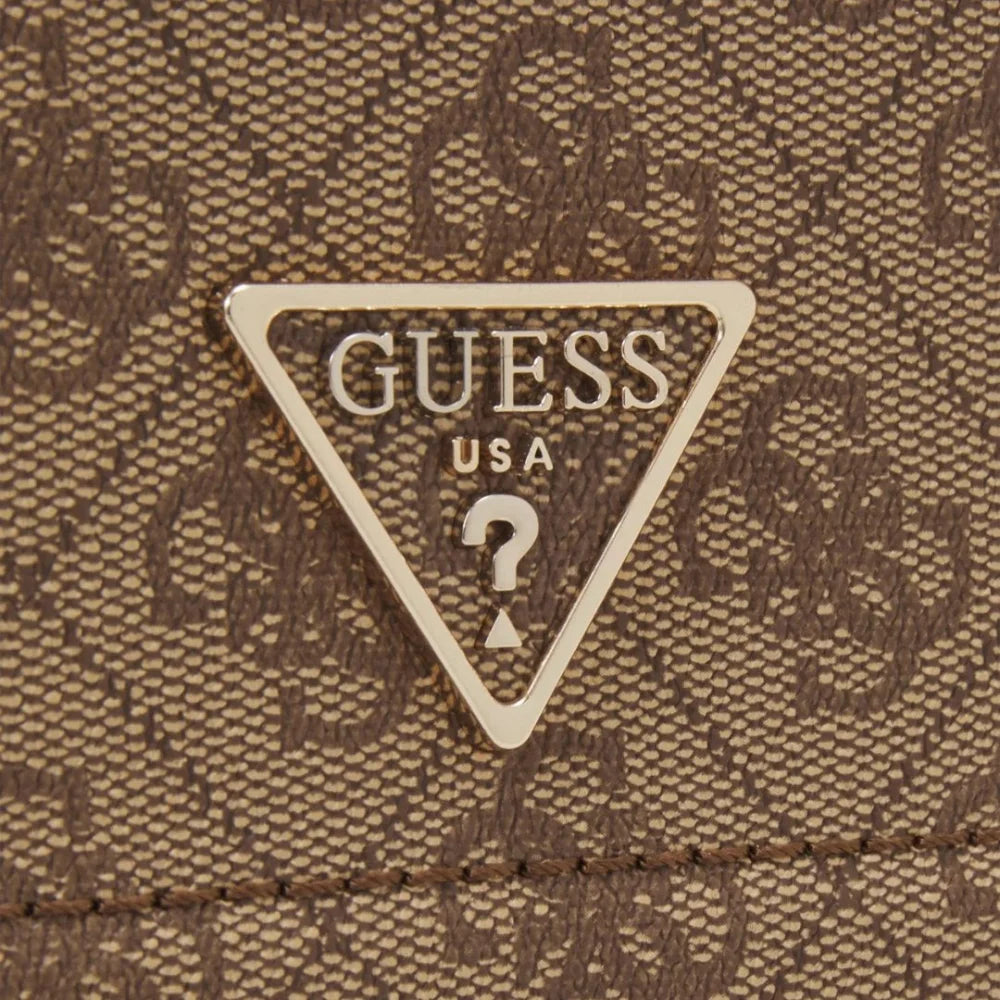 GUESS Noelle Convertible Flap Crossbody Bag Women - BEG - Beige