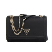 GUESS Noelle Convertible Flap Crossbody Bag Women - BLK - Black