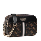 GUESS Noelle Crossbody Camera Bag - BRN - Brown