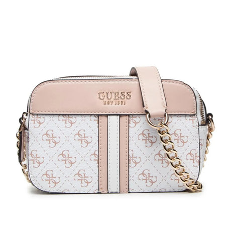 GUESS Noelle Crossbody Camera Bag - WHT - White