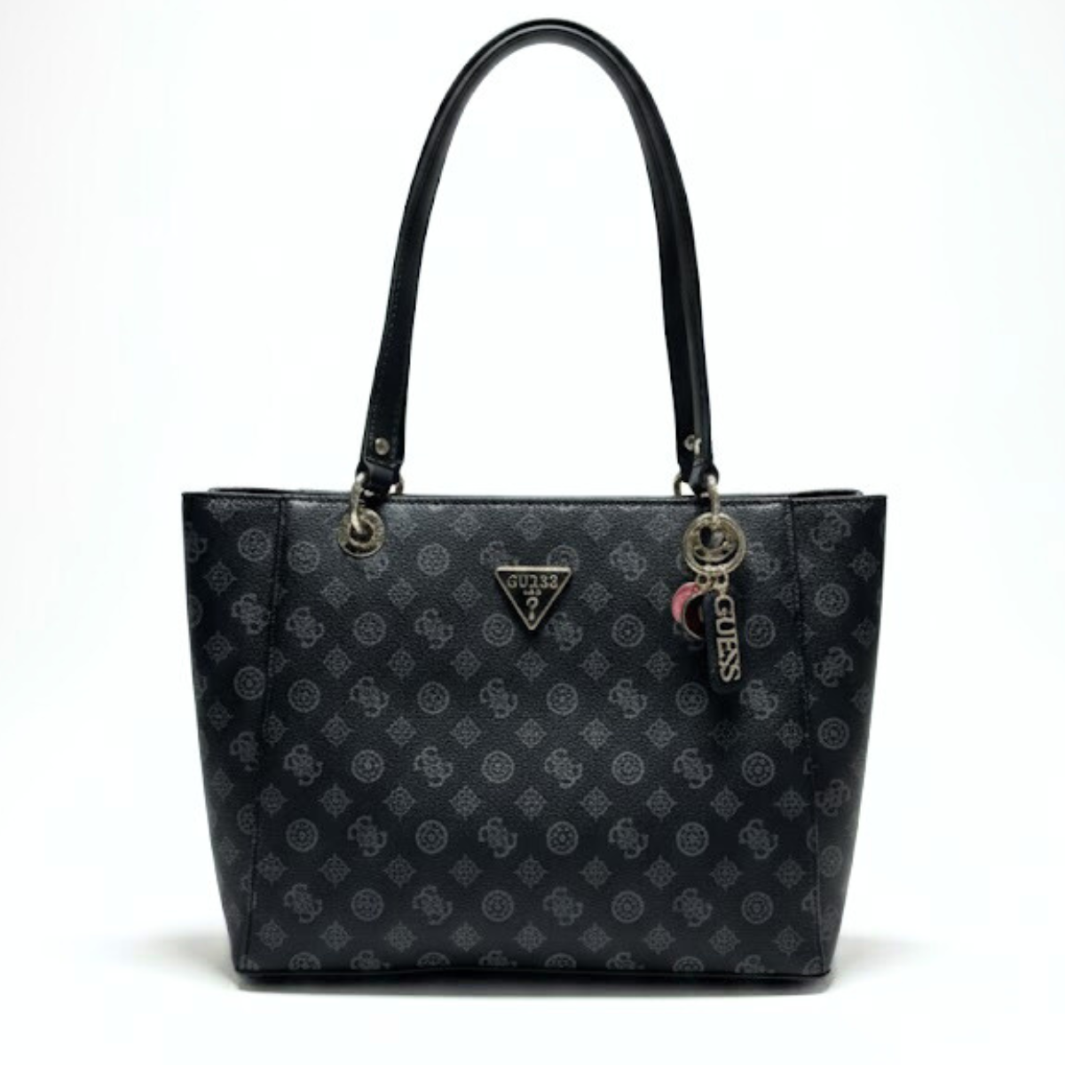 GUESS Noelle Elite Tote Handbag Women - COL - Coal