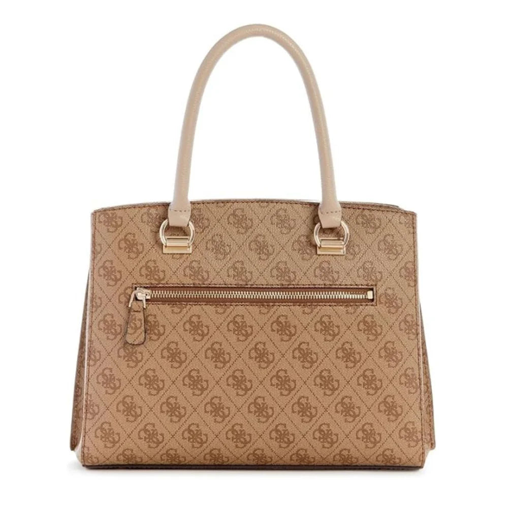 GUESS Noelle Girlfriend Satchel Women - BEG - Beige