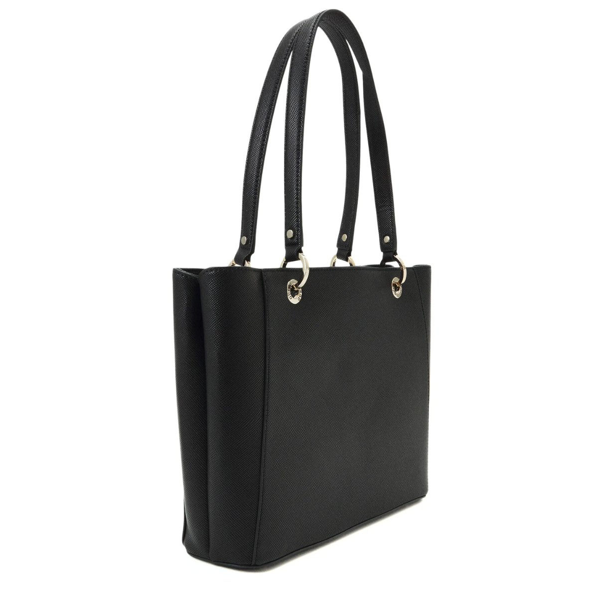 GUESS Noelle Satchel Large Handbag Women - BLK - Black