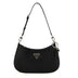 GUESS Noelle Top Zip Shoulder Bag - BLK - Black