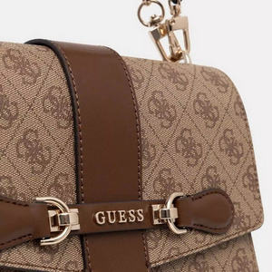 GUESS Nolana Top Handle Flap - BEG - Beige