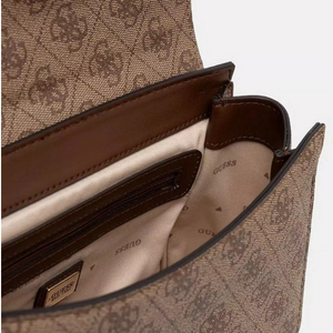 GUESS Nolana Top Handle Flap - BEG - Beige