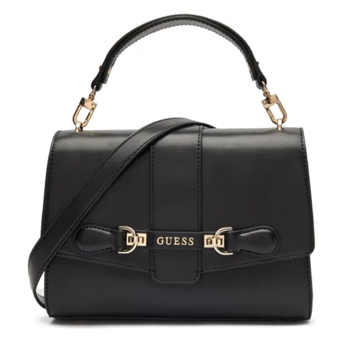 GUESS Nolana Top Handle Flap - BLK - Black