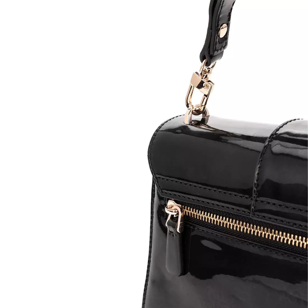 GUESS Nolana Top Handle Flap - BLK - Black