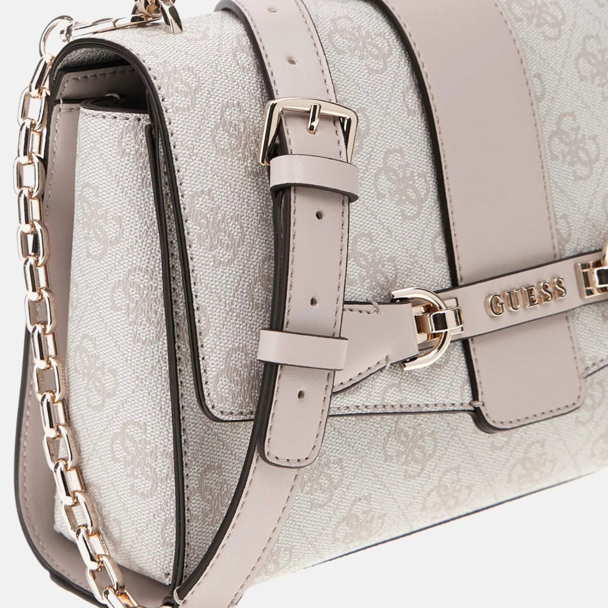 GUESS Nolana Top Handle Flap - PNK - Pink