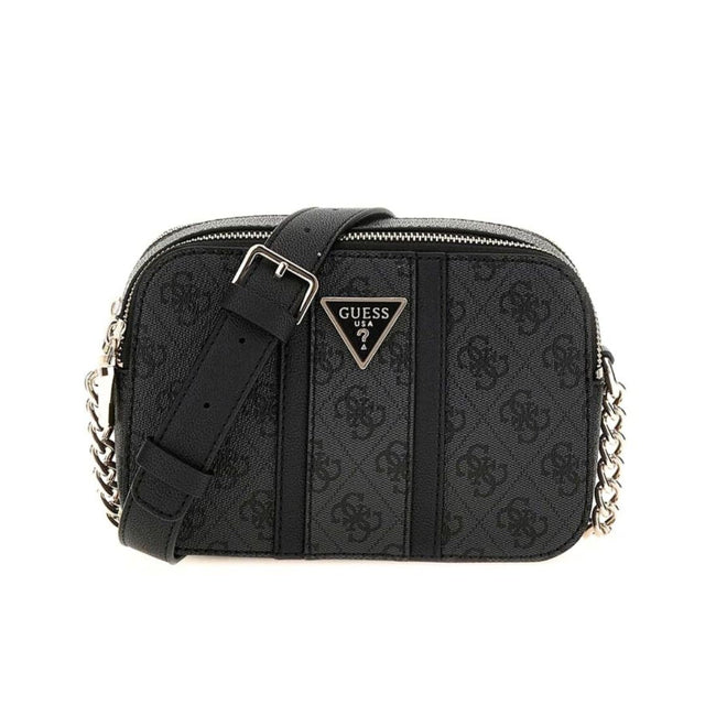 GUESS Noreen 4G Logo Crossbody Camera Bag - COL - Coal