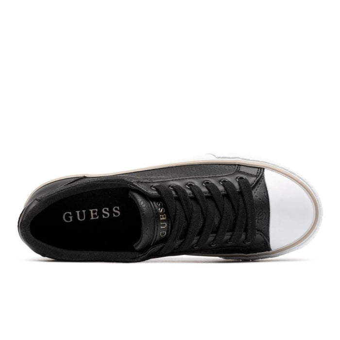 GUESS Nortin faux leather Sneakers Women - BLK - Shoes