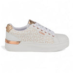 GUESS Onna Low-Top Logo Sneakers Women - WHTGLD - White / 36