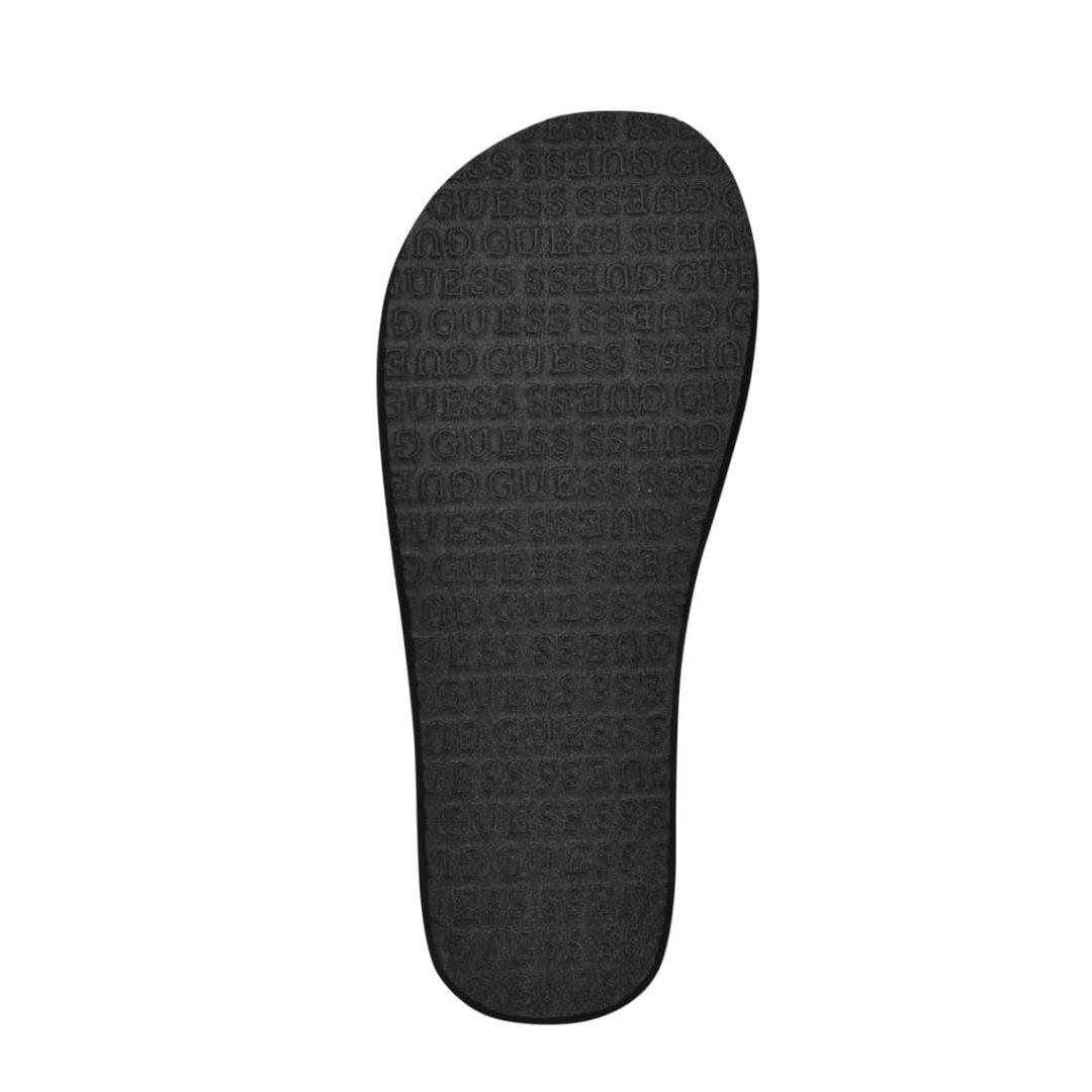 GUESS Peers Logo Slide Sandals - BLK