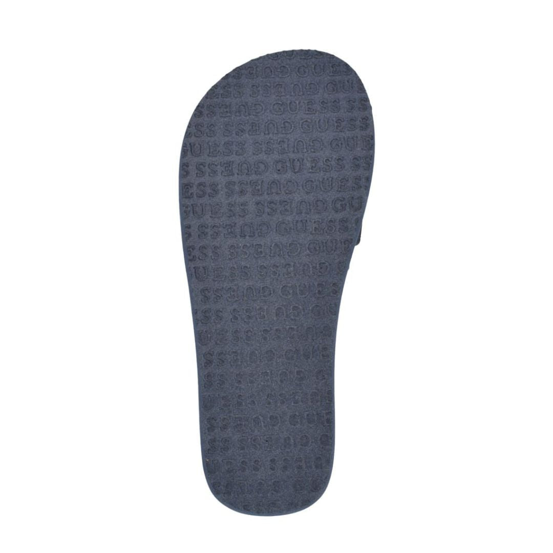GUESS Peers Logo Slide Sandals - BLU