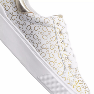 GUESS Perhaps Low-Top Platform Sneakers Women - WHTGLD