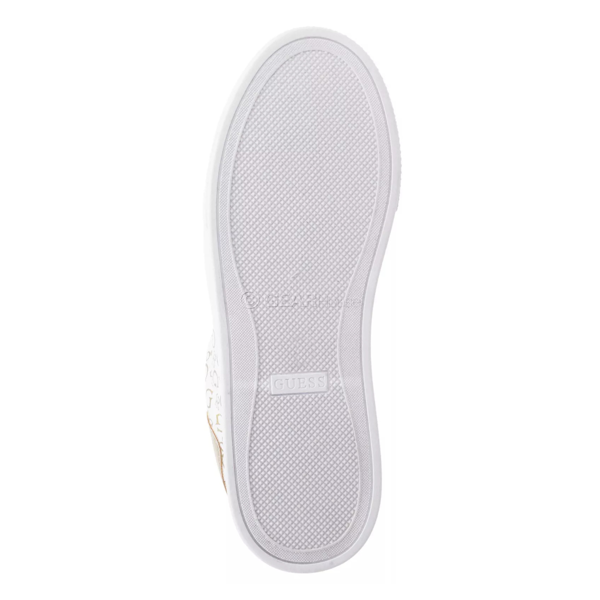 GUESS Perhaps Low-Top Platform Sneakers Women - WHTGLD