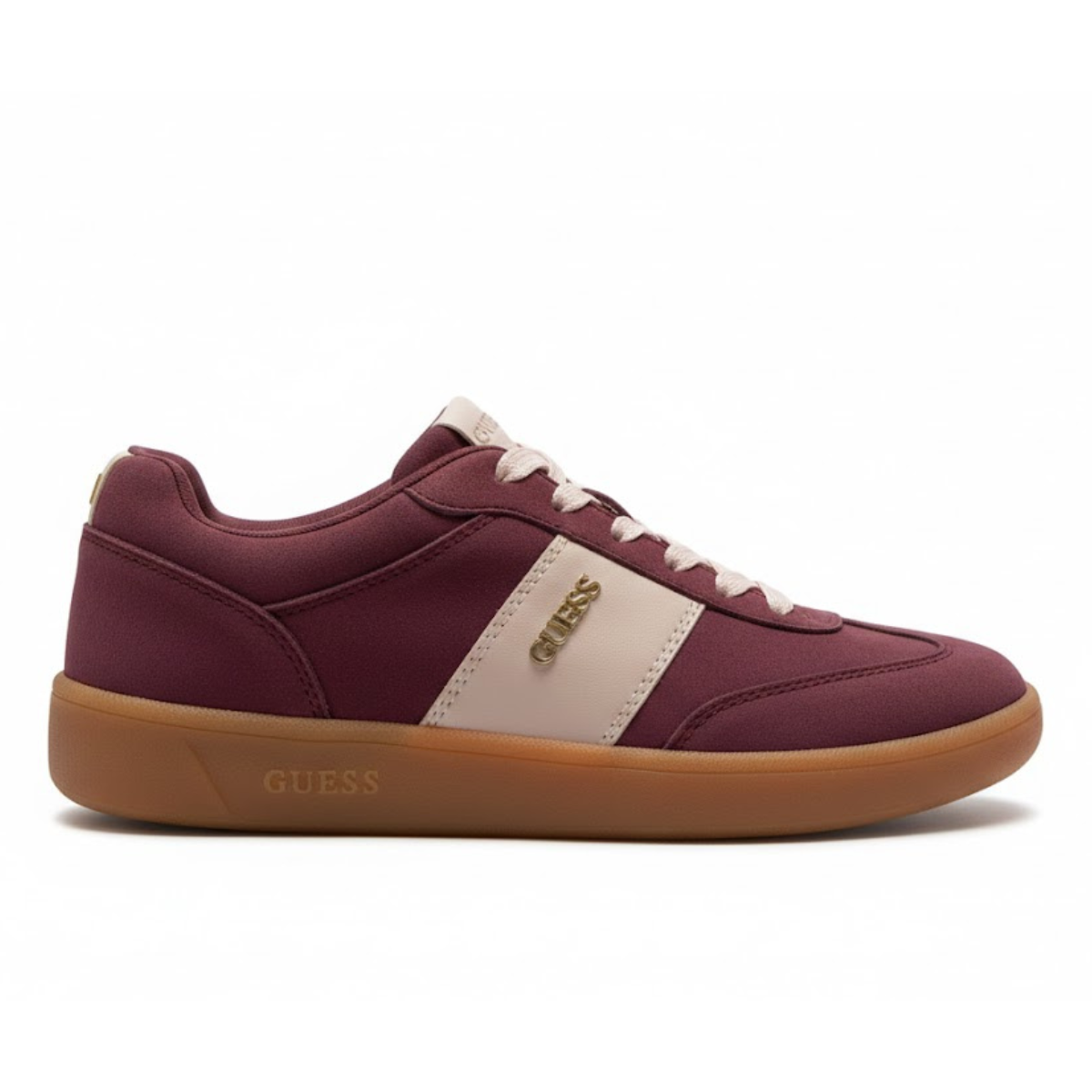 GUESS Perisa Low Top Sneakers Women - BRG - Burgundy / 37