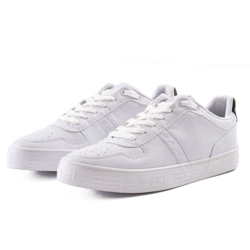 GUESS Pezol Low-Top Sneaker Men - WHT - White / 41 - Shoes