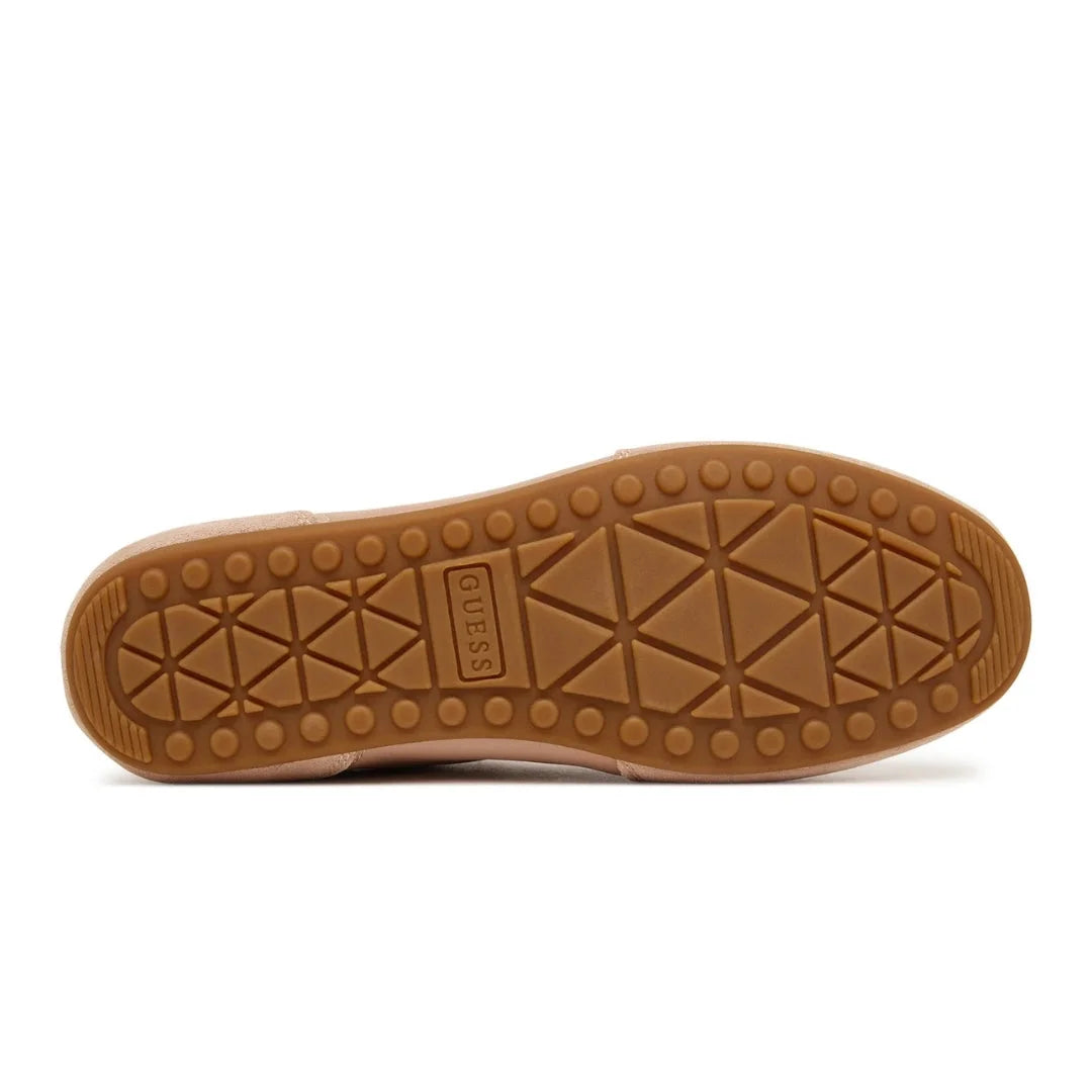 GUESS Relli Genuine Leather Sneakers Women - BEG