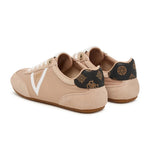 GUESS Relli Genuine Leather Sneakers Women - BEG