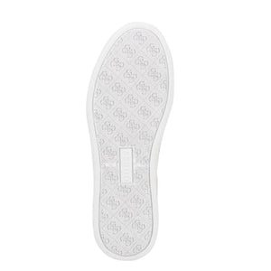GUESS Renzy Debossed Logo Low-Top Sneakers - BEI Shoes