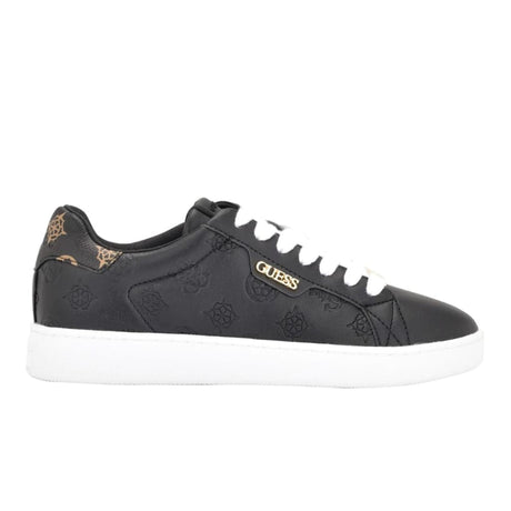 GUESS Renzy Debossed Logo Low-Top Sneakers - BLK Black / 36.5 Shoes