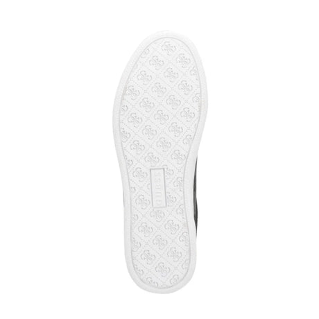 GUESS Renzy Debossed Logo Low-Top Sneakers - BLK Shoes