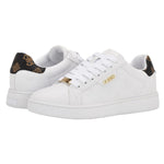 GUESS Renzy Debossed Logo Low-Top Sneakers - WHT