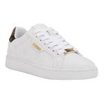 GUESS Renzy Debossed Logo Low-Top Sneakers - WHT