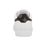 GUESS Renzy Debossed Logo Low-Top Sneakers - WHT