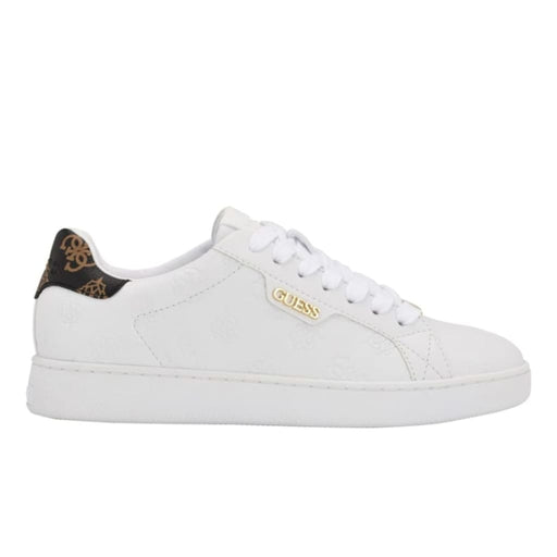 GUESS Renzy Debossed Logo Low-Top Sneakers - WHT White / 36.5 Shoes