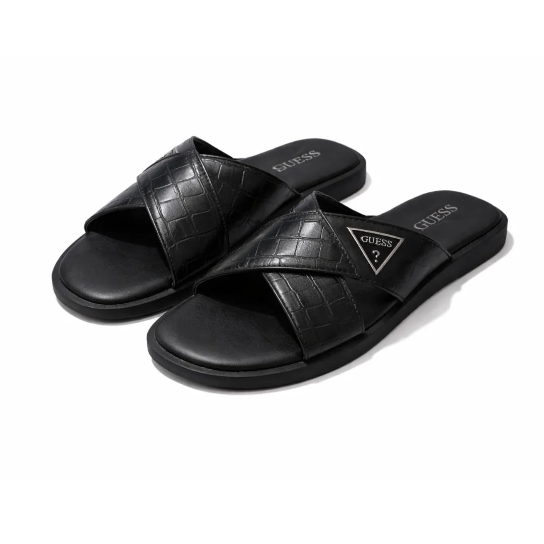 GUESS Rurbi Sandal Men - BLK - Black / 41