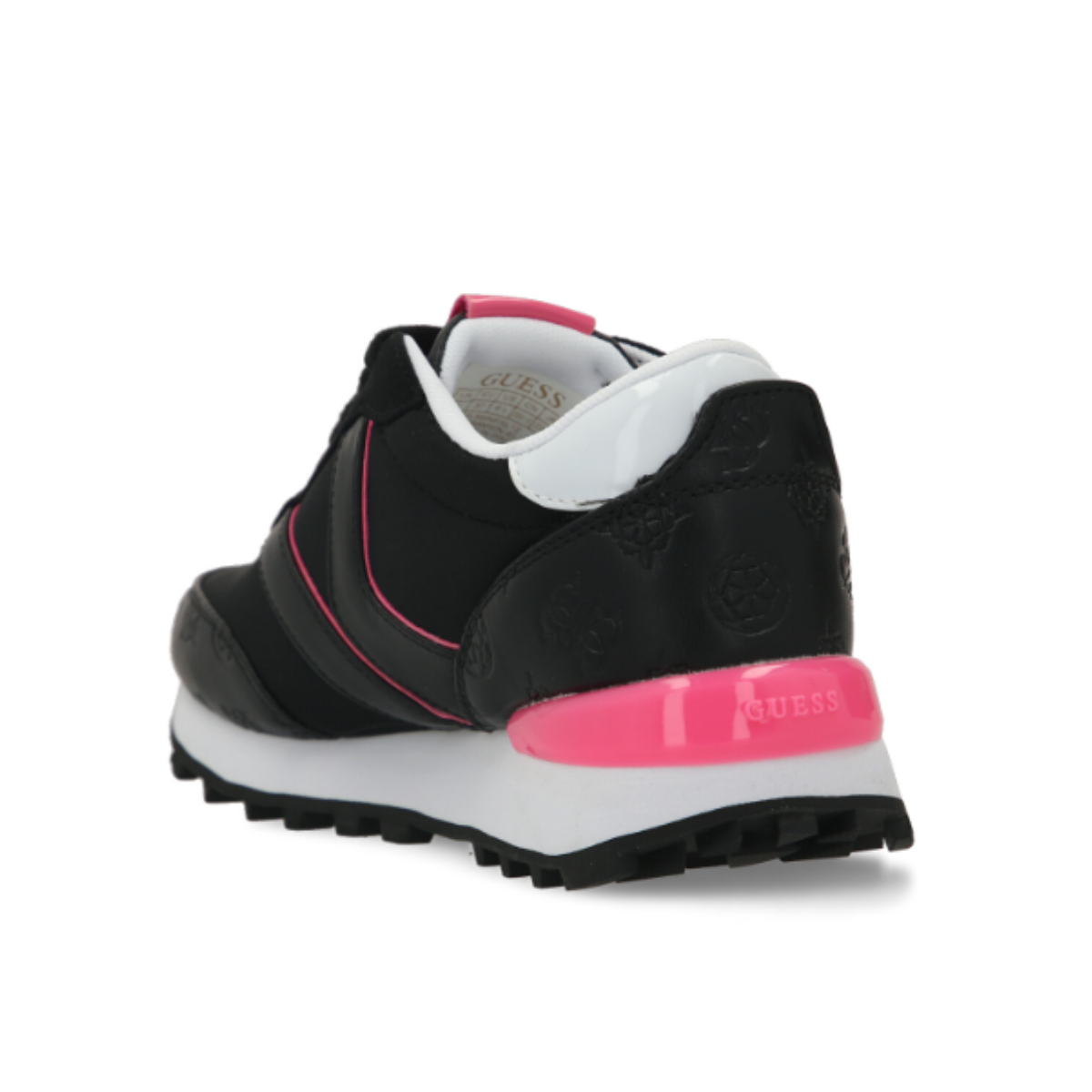 GUESS SAMSIN sneakers -BLKPNK - Black-Pink / 37