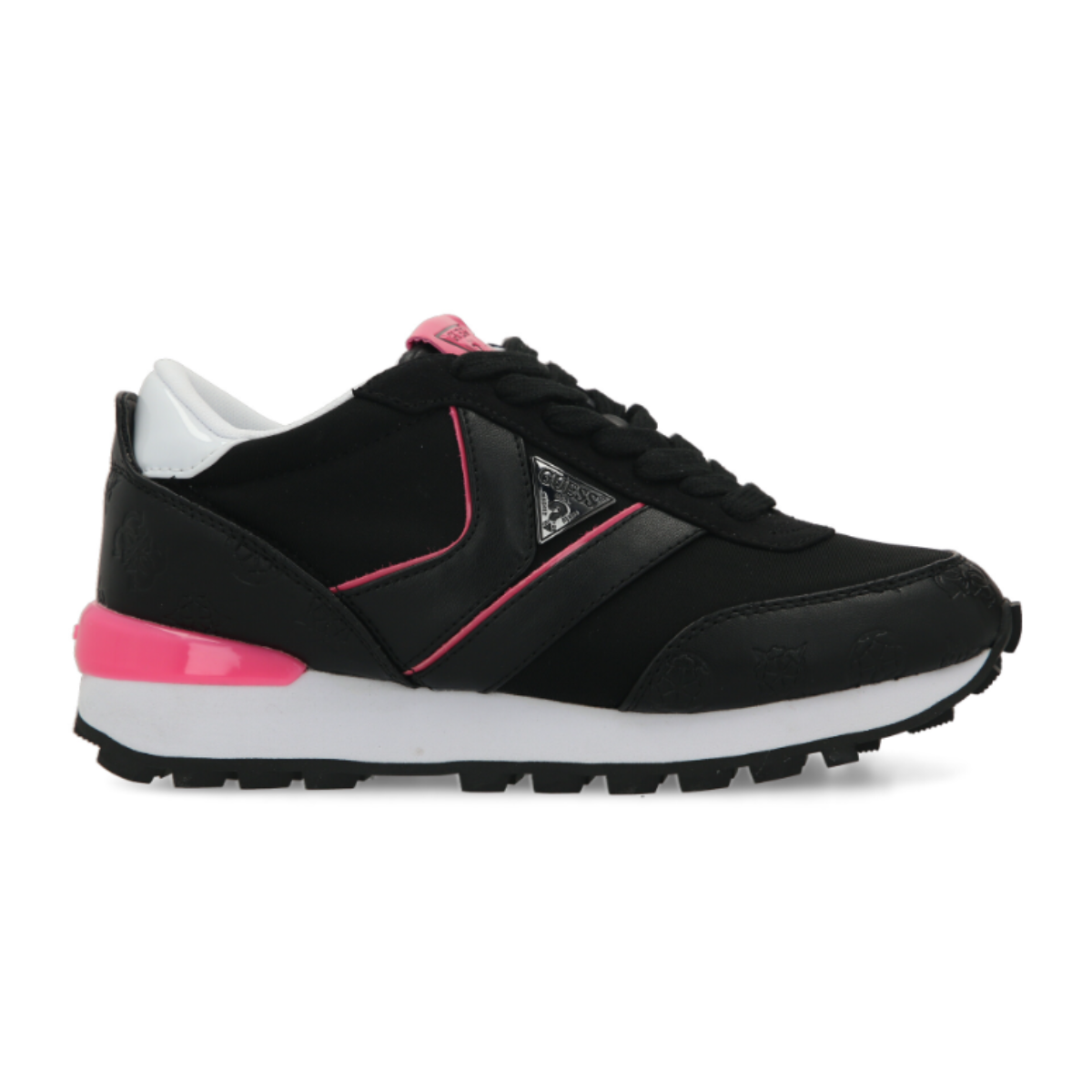 GUESS SAMSIN sneakers -BLKPNK - Black-Pink / 37