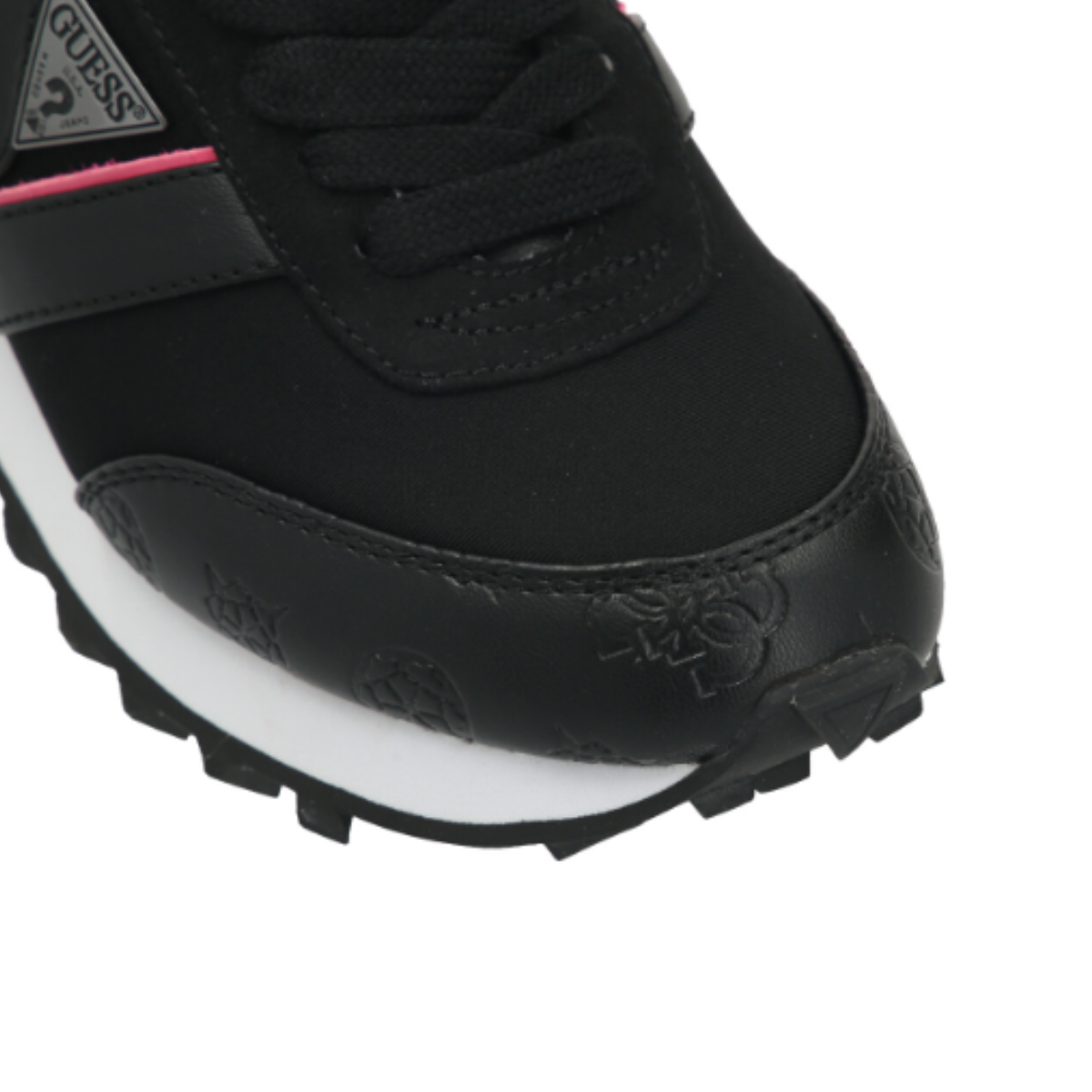 GUESS SAMSIN sneakers -BLKPNK - Black-Pink / 37