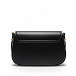 GUESS SARITA Convertible Crossbody Flap Shoulder Bag - BLK - Black