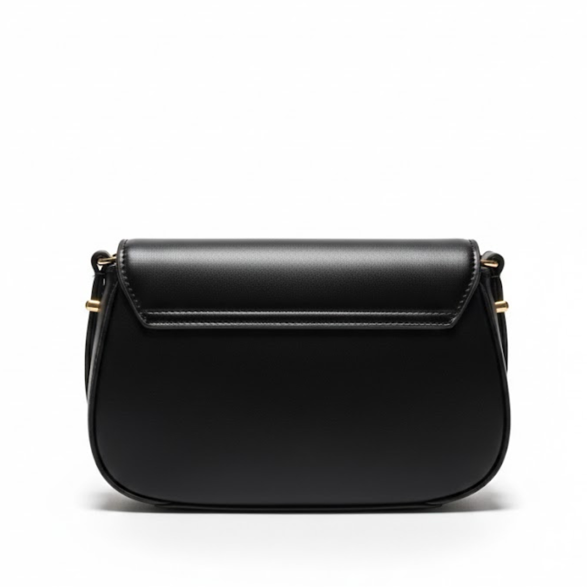 GUESS SARITA Convertible Crossbody Flap Shoulder Bag - BLK - Black