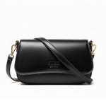 GUESS SARITA Convertible Crossbody Flap Shoulder Bag - BLK - Black