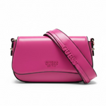 GUESS SARITA Convertible Crossbody Flap Shoulder Bag - PNK - Pink