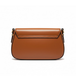 GUESS SARITA Convertible Crossbody Flap Shoulder Bag - TAN - Tan