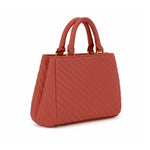 GUESS Sela Small SATCHEL Bag Handbag Women - SLMRED - salmon-Red