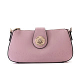 GUESS Signature G Logo Shoulder Bag Women - Light Purple