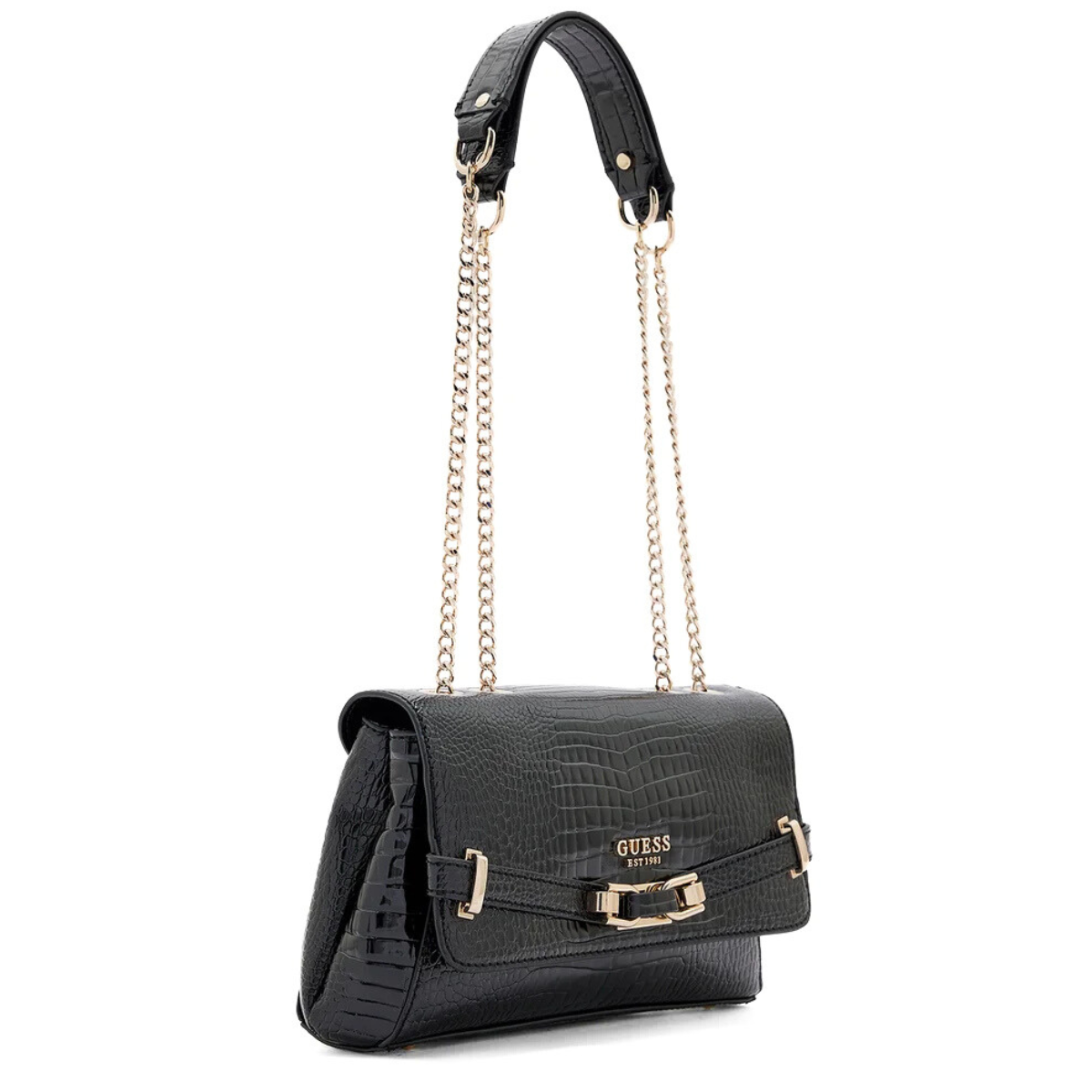 GUESS Silvye Convertible Crossbody Women - BLK - Black